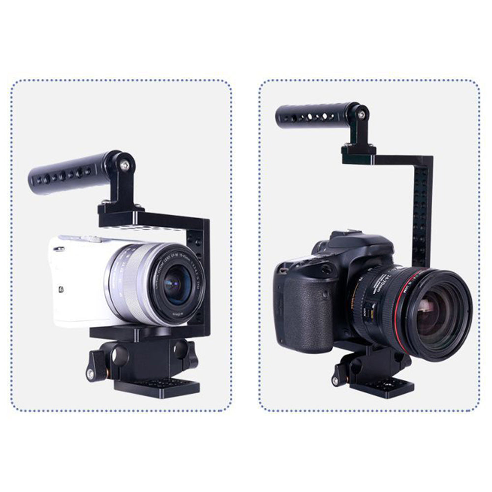 M130 Aluminum Alloy Anti-Shake Camera Cage Handheld Gimbal Stabilizer for Vlogging Live Streaming M130 Aluminum Alloy Anti-Shake Camera Cage Handheld Gimbal Stabilizer for Vlogging Live Streaming